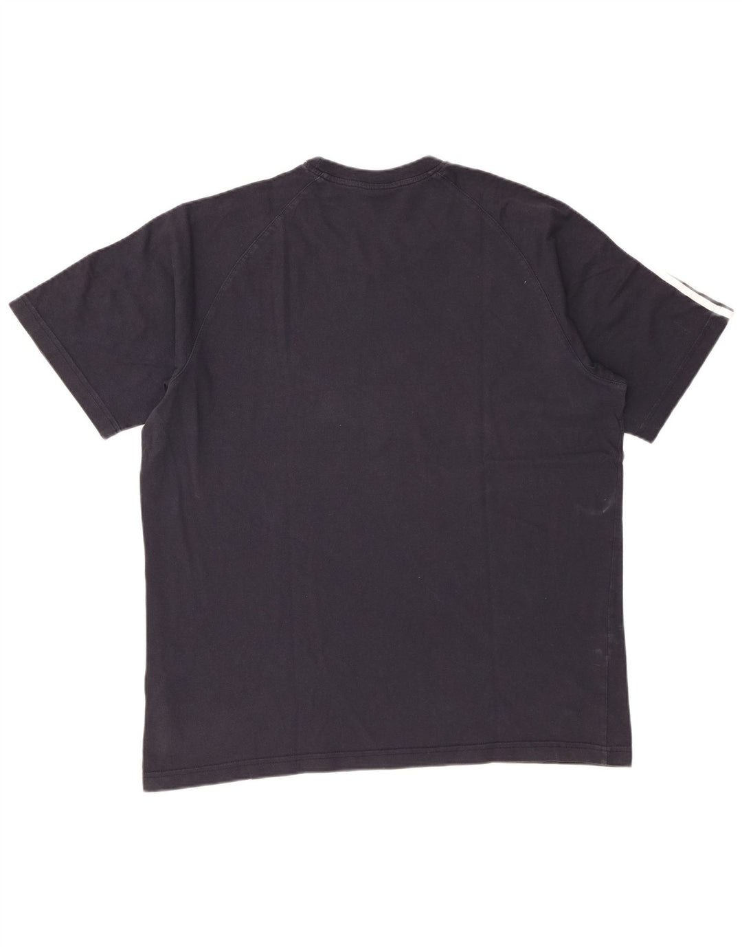 Adidas Mens T-Shirt Top XL Navy Blue Cotton