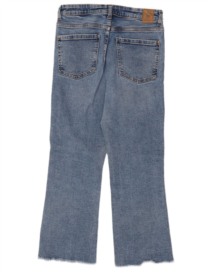 Zara Womens Bootcut Jeans EU 38 Small W28 L25 Blue Cotton