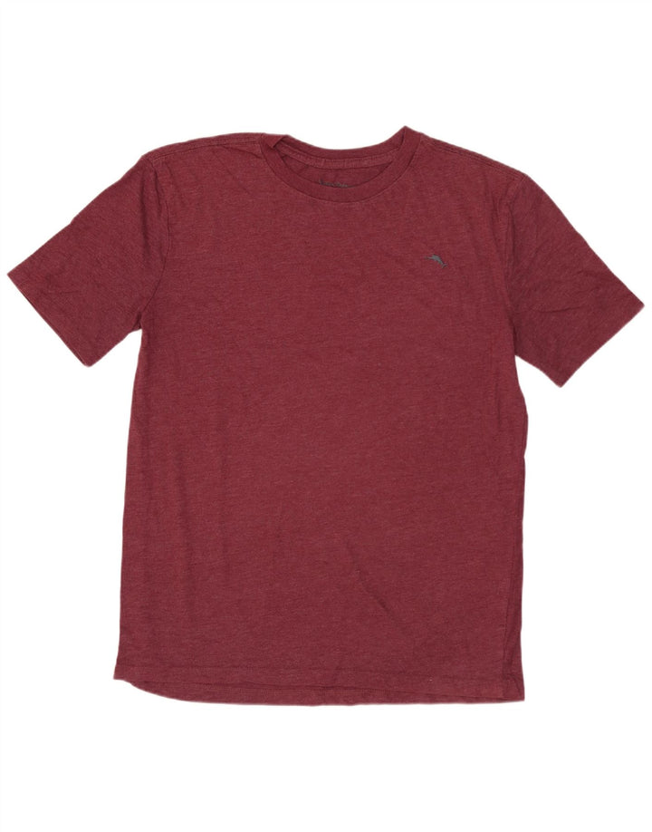 TOMMY BAHAMA Boys T-Shirt Top 15-16 Years Maroon