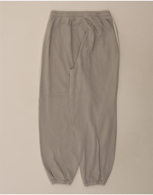 Adidas Womens Tracksuit Trousers Joggers UK 16/18 Large Grey Cotton