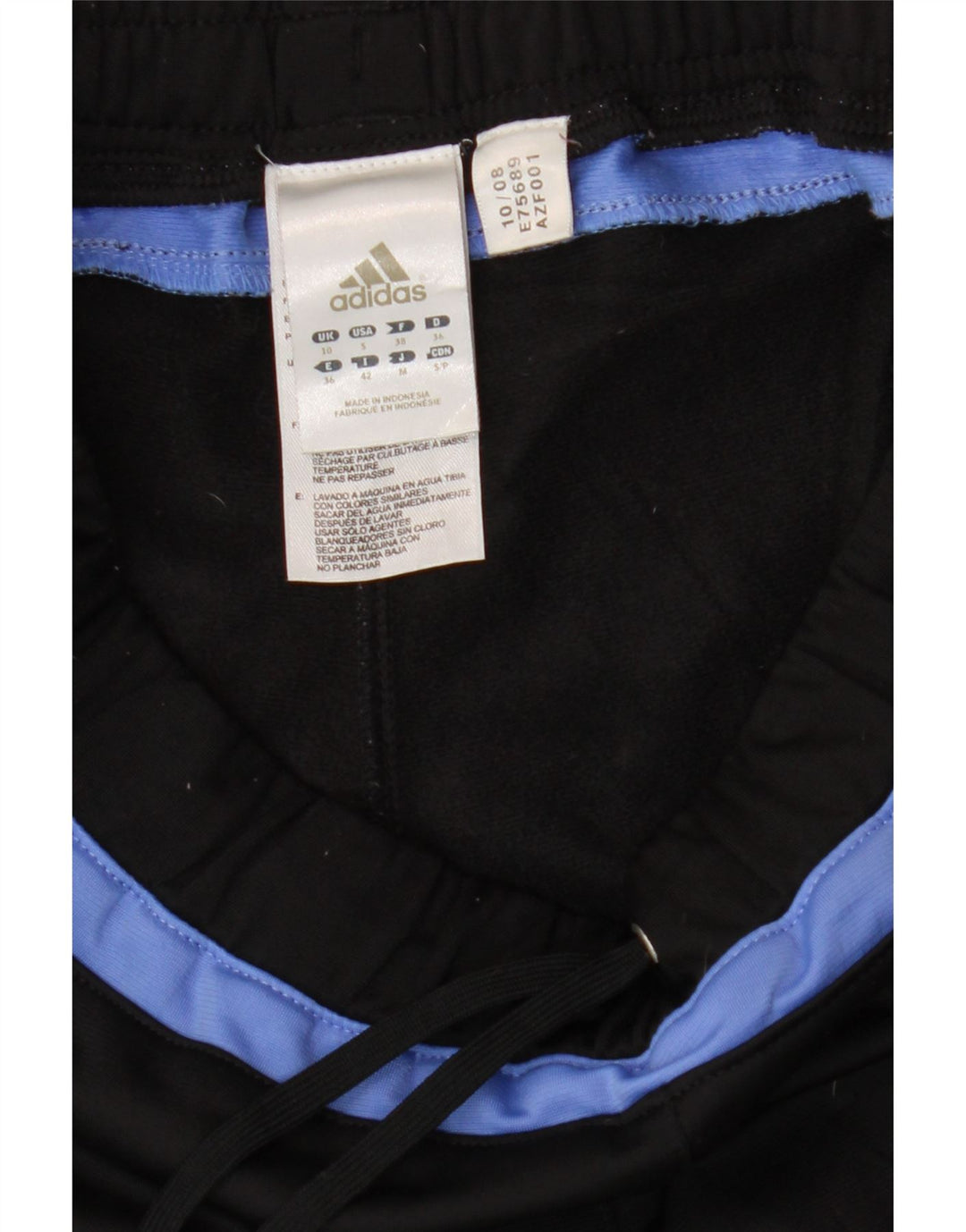 ADIDAS Womens Sport Shorts UK 10 Small Black Polyester