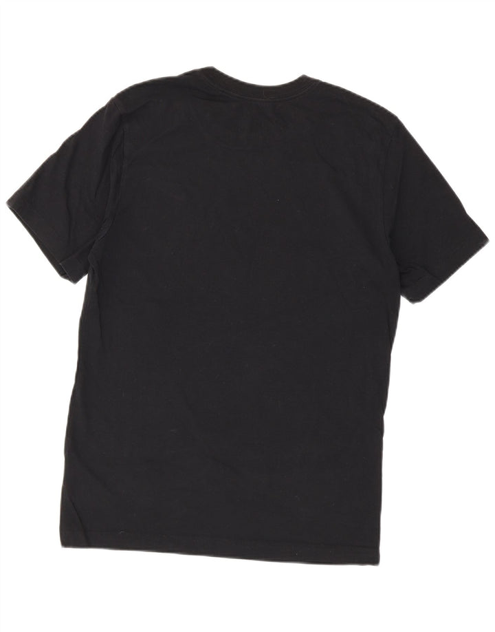 Nike Mens T-Shirt Top Small Black Cotton