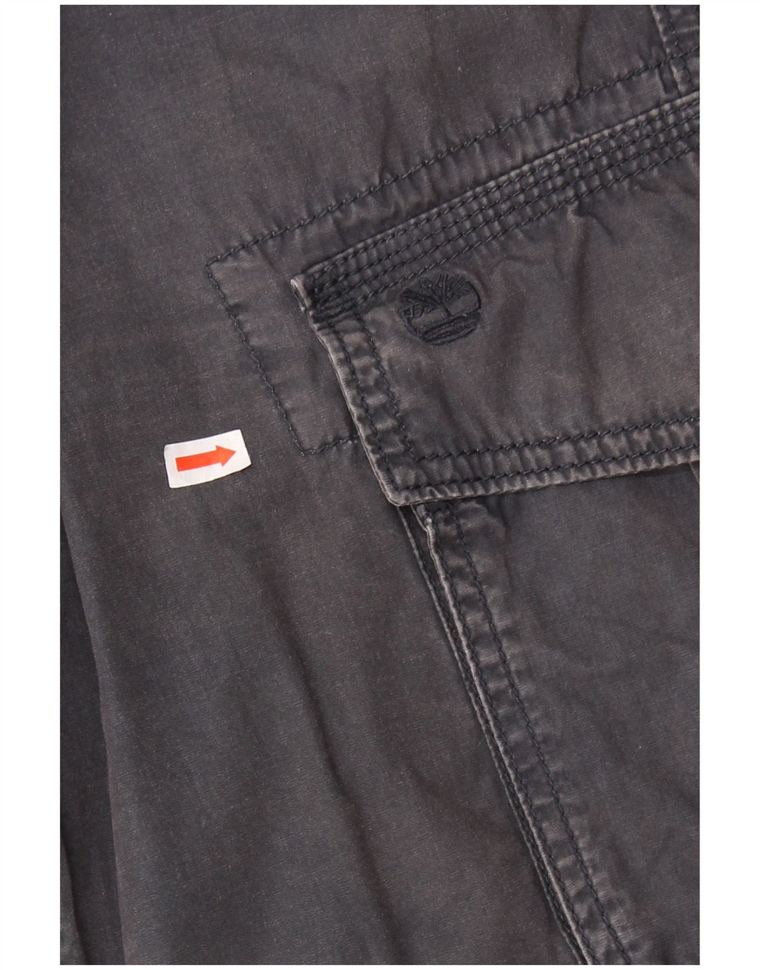 Timberland Mens Cargo Shorts W30 Medium  Navy Blue Cotton