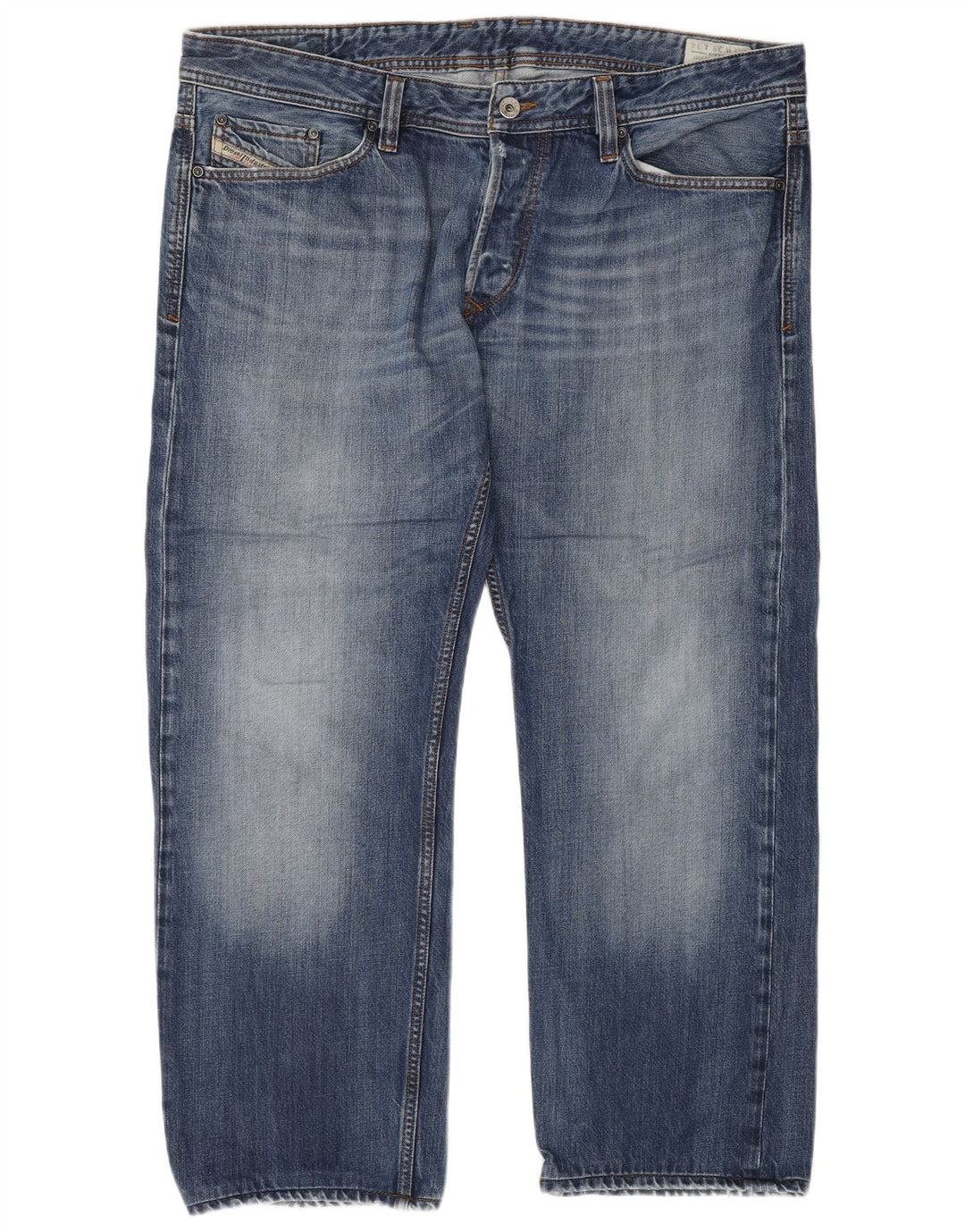 DIESEL Mens Viker Regular Straight Jeans W38 L27 Blue
