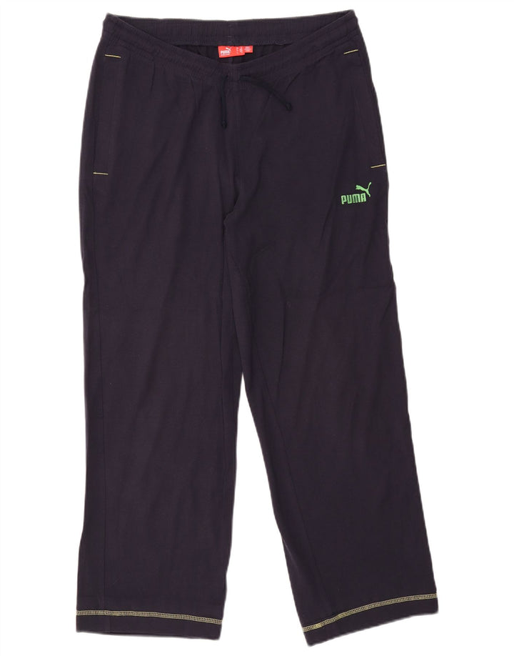 Puma Mens Tracksuit Trousers Medium  Navy Blue