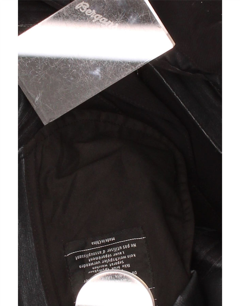 BERGANS Womens Overcoat UK 16 Large Black Polyamide Vintage Bergans and Second-Hand Bergans from Messina Hembry 