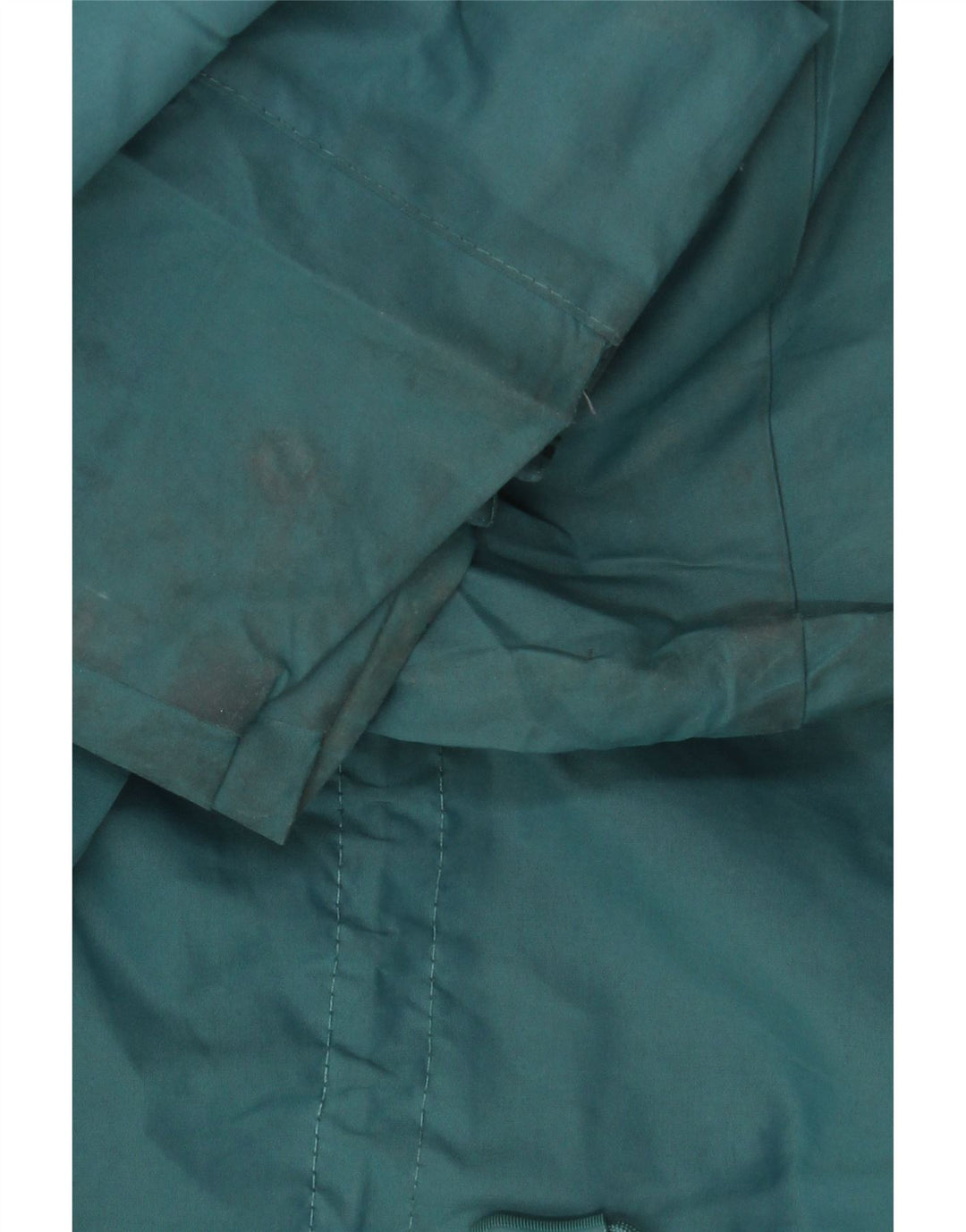 MOUNTAIN WAREHOUSE Womens Hooded Rain Jacket UK 22 3XL Green Polyester