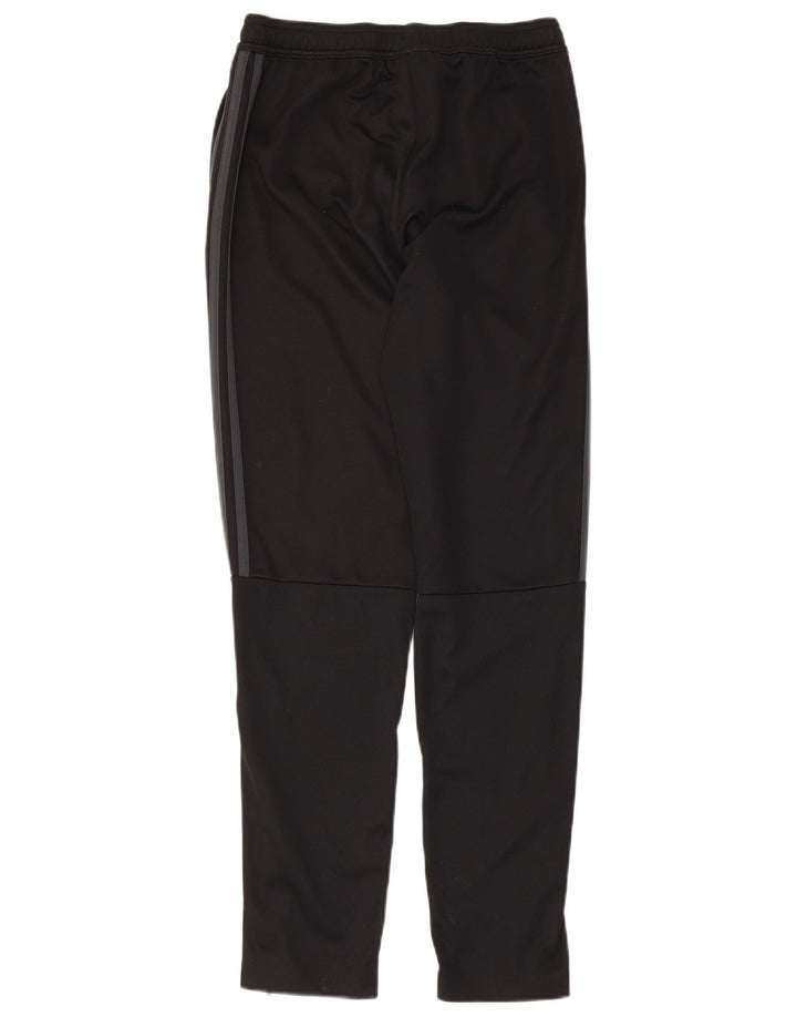 Adidas Boys Tracksuit Trousers 13-14 Years  Black Polyester