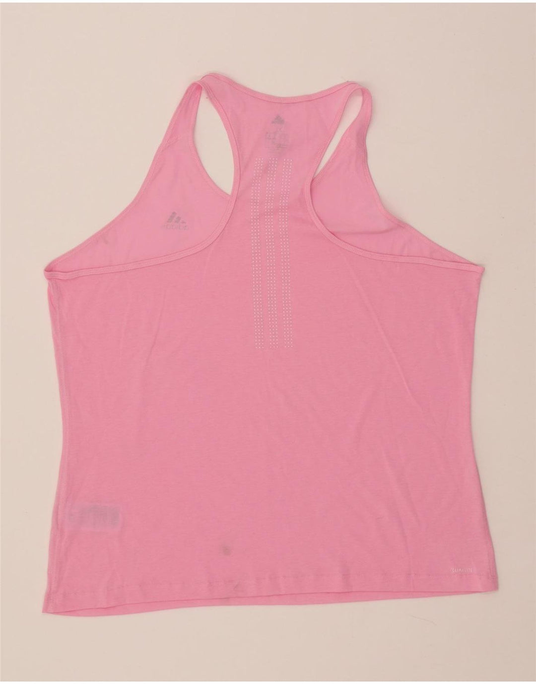 ADIDAS Womens Climalite Vest Top UK 20/22 XL Pink Polyester