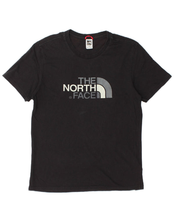 The North Face Mens Graphic T-Shirt Top Medium Black Cotton
