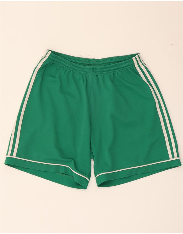 Adidas Mens Climalite Sport Shorts Medium Green Polyester