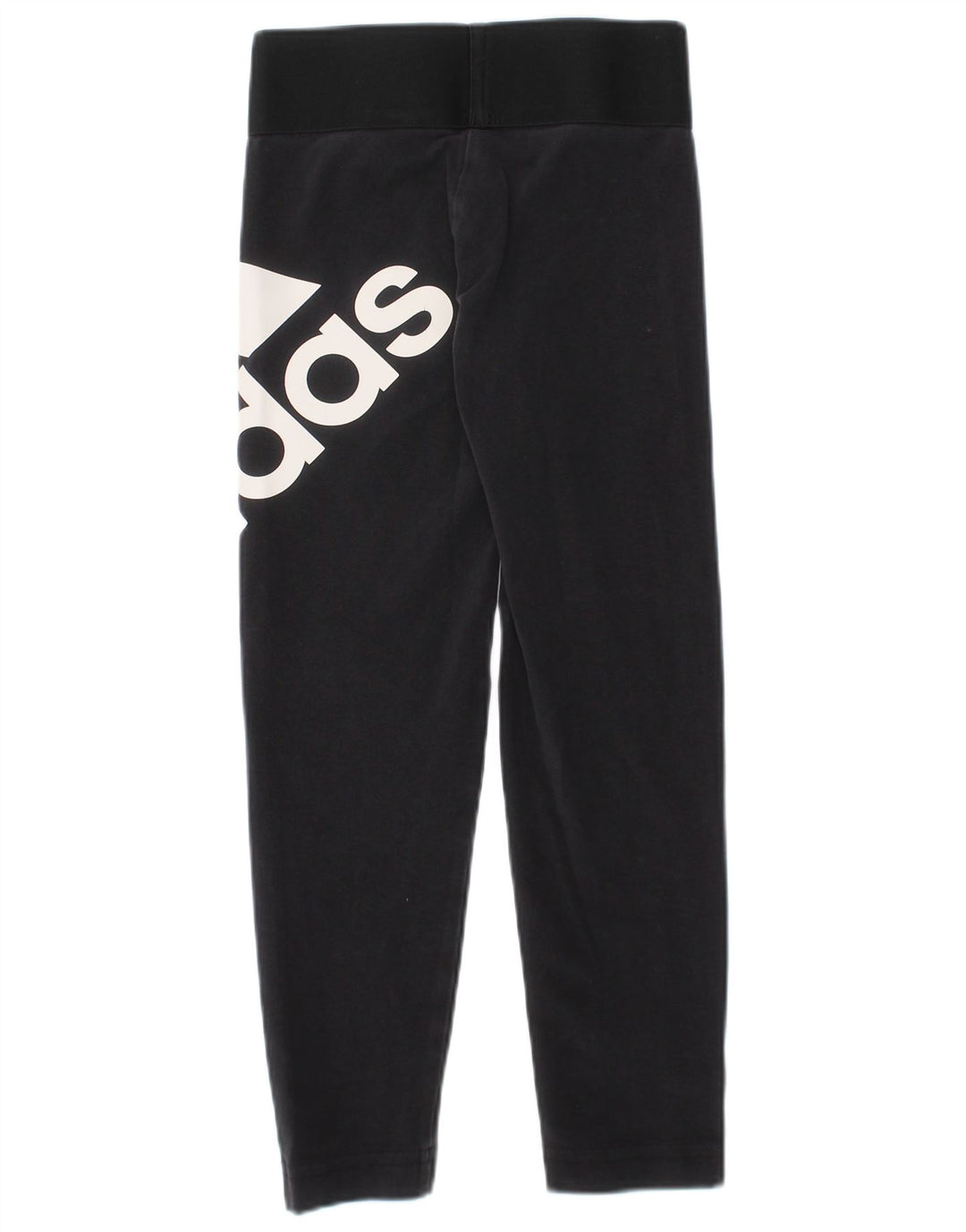 Adidas Girls Graphic Leggings 4-5 Years Black Sports
