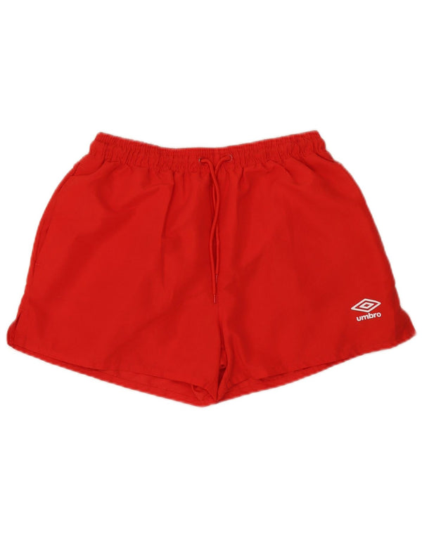 Umbro Mens Sport Shorts Medium Red