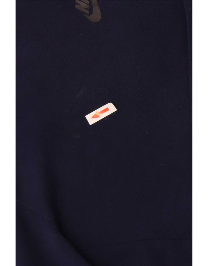 Nike Mens Tracksuit Trousers Joggers Medium Navy Blue Cotton