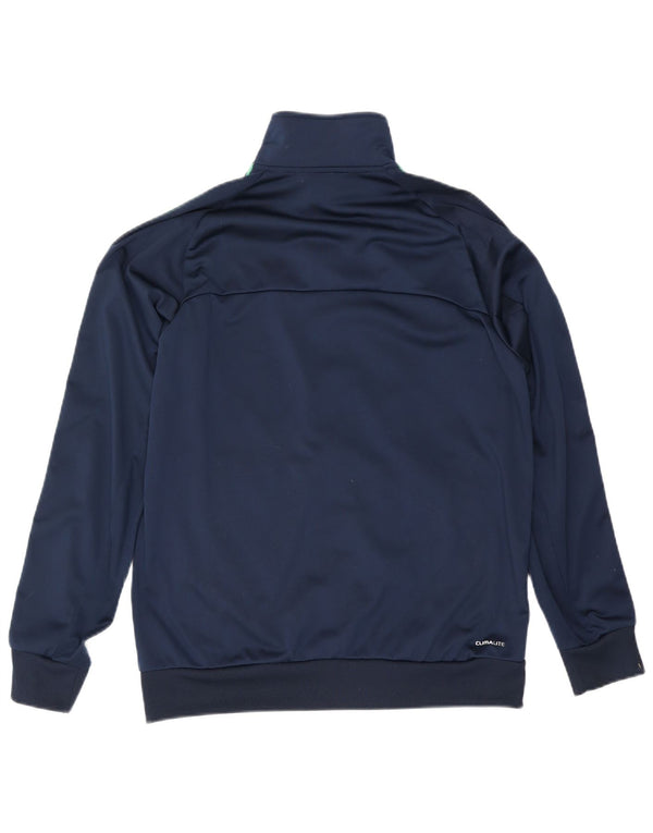 Adidas Mens Climalite Tracksuit Top Jacket UK 42/44 Large Navy Blue