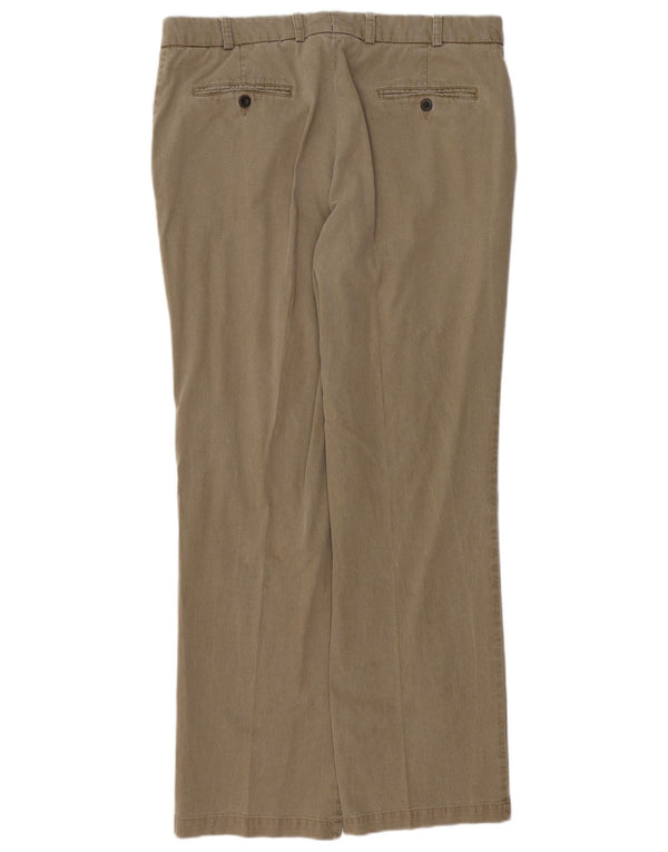 DOUGLAS Mens Straight Corduroy Trousers W38 L31  Beige Cotton