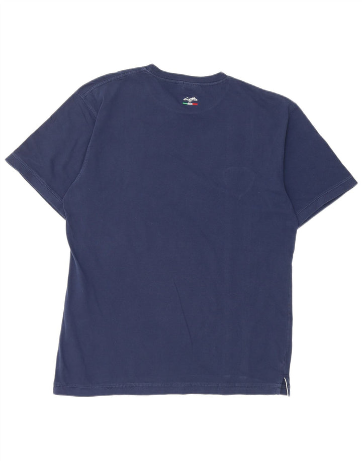 Lotto Mens T-Shirt Top XL Navy Blue