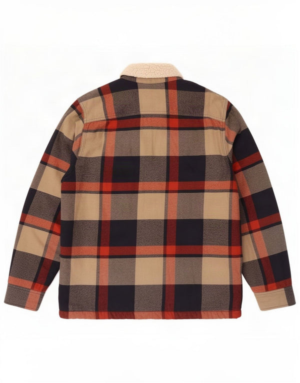 Hollister Mens Lumberjack Flannel Shirt Large Multicoloured Check Cotton