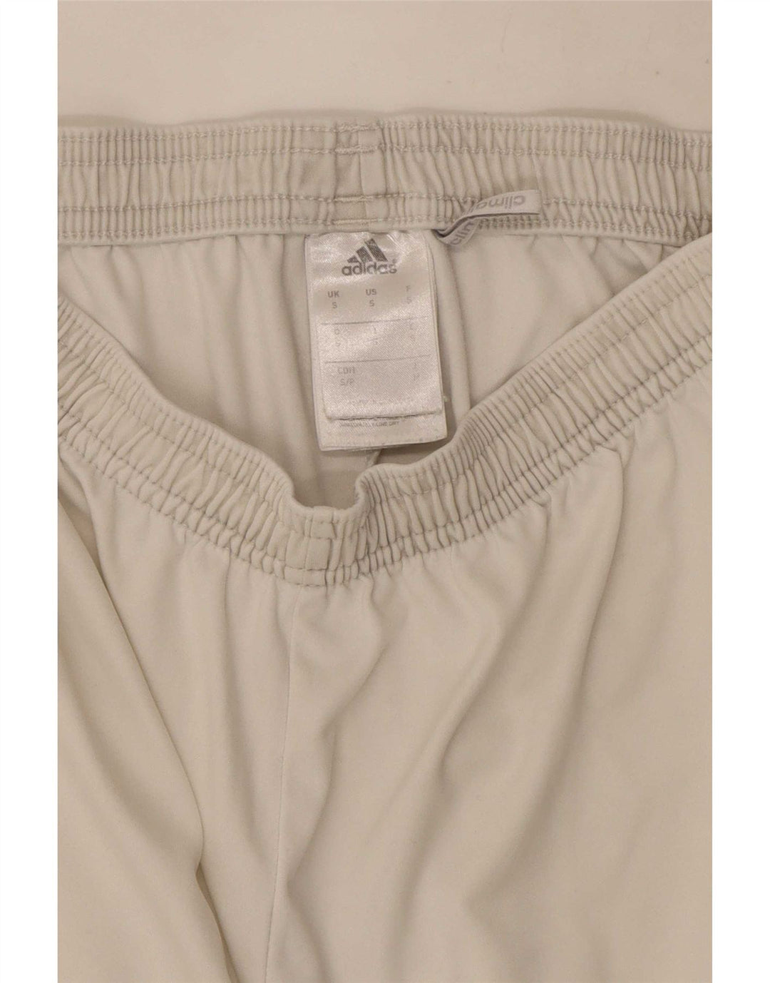 Adidas Mens Climalite Sport Shorts Small  White Polyethylene