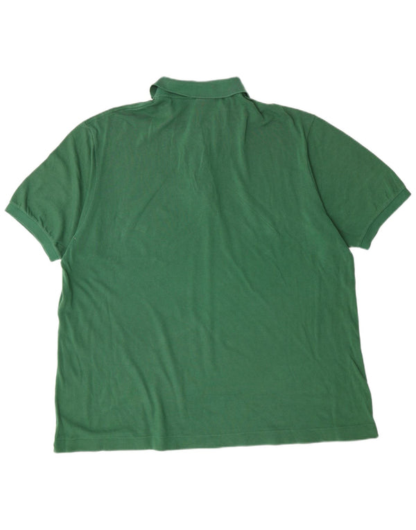 Lacoste Mens Polo Shirt Size 8 3XL Green Cotton