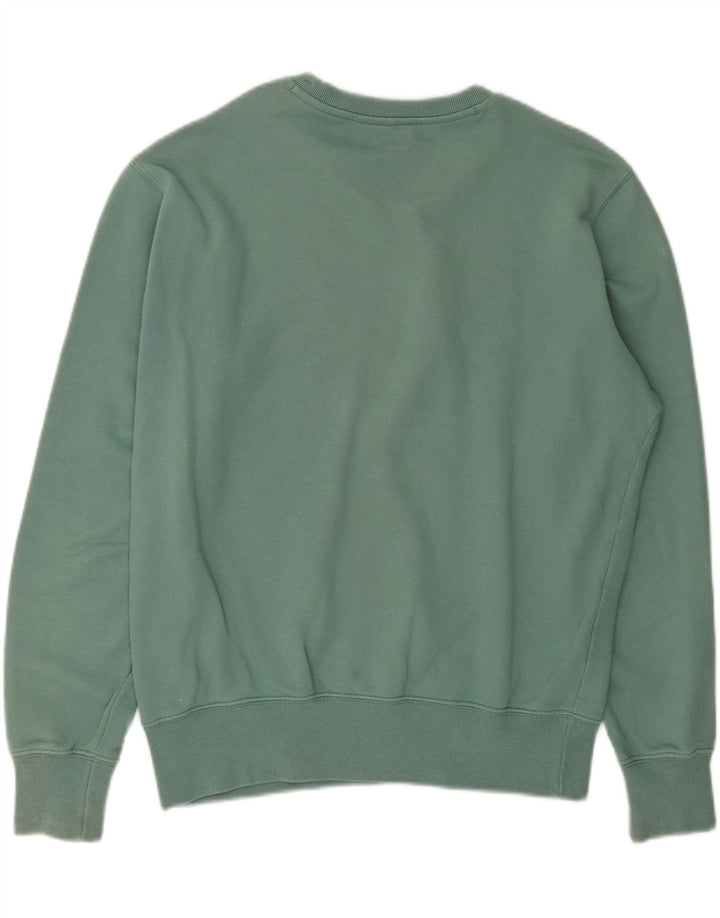 CHAMPION Mens Sweatshirt Jumper Small Green Cotton Vintage Champion and Second-Hand Champion from Messina Hembry 