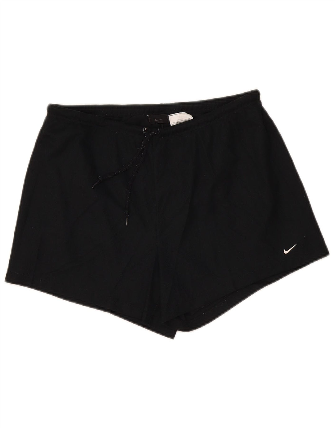 Nike Womens Dri Fit Sport Shorts US 12/14 Large  Black Polyester