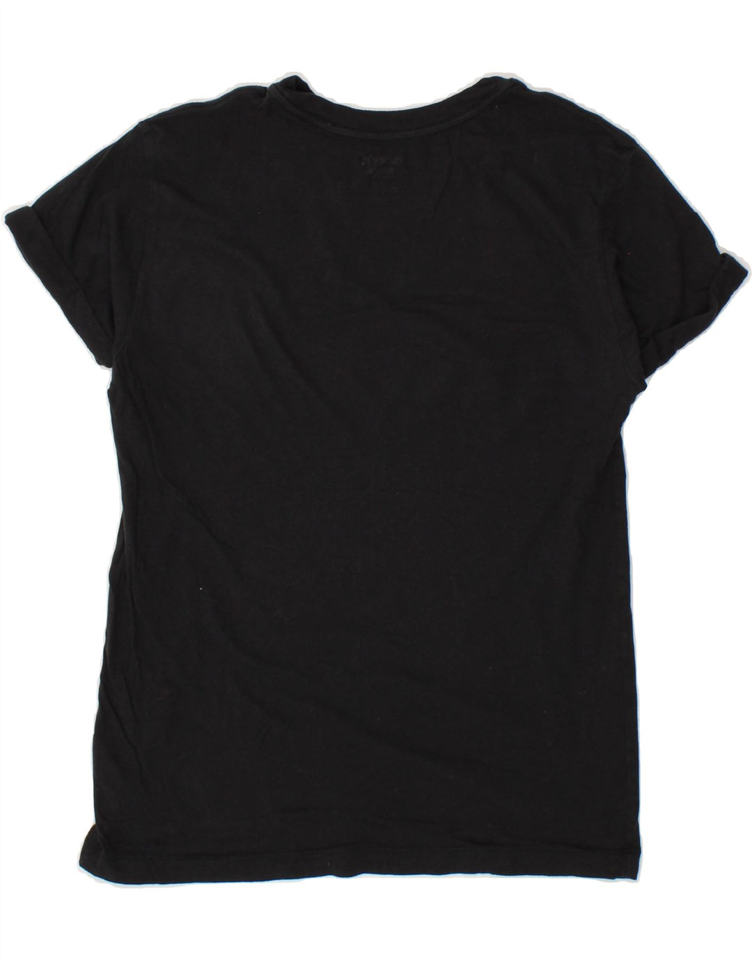 HURLEY Mens Graphic T-Shirt Top Medium Black Cotton Vintage Hurley and Second-Hand Hurley from Messina Hembry 