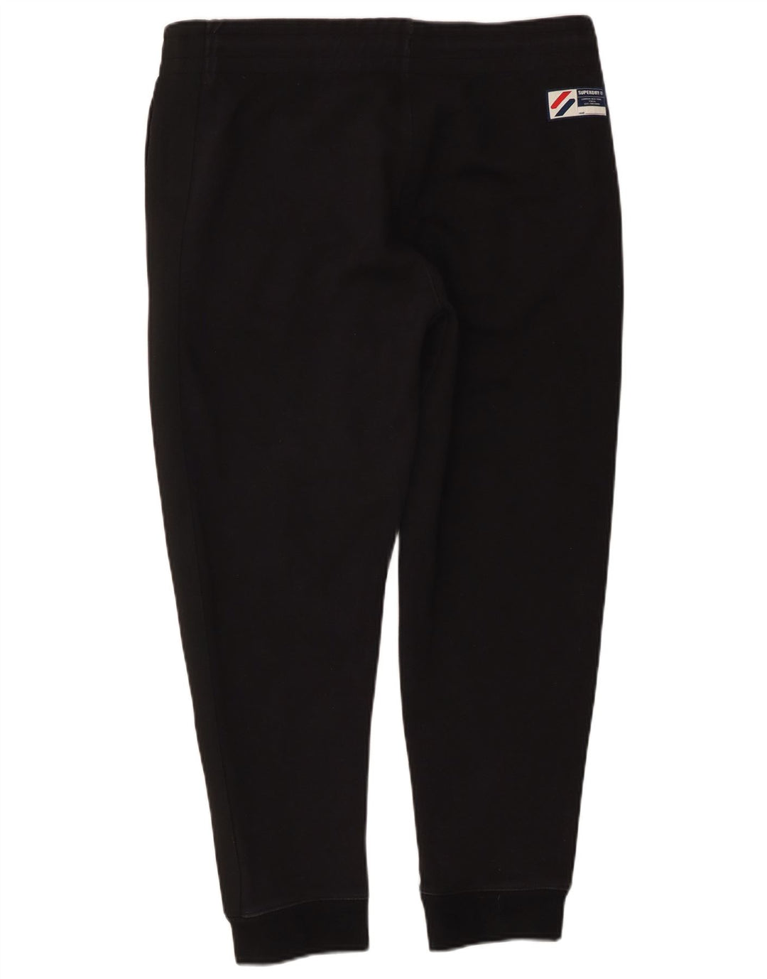 SUPERDRY Mens Tracksuit Trousers Joggers Large  Black