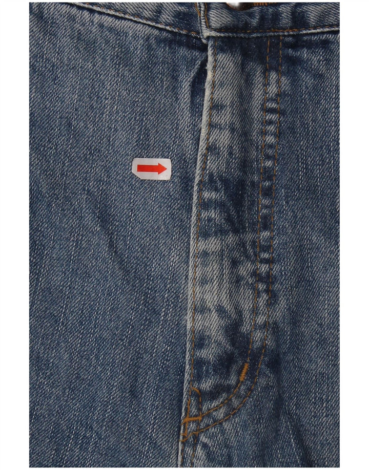 WRANGLER Mens Ohio Straight Jeans W38 L34  Blue Cotton