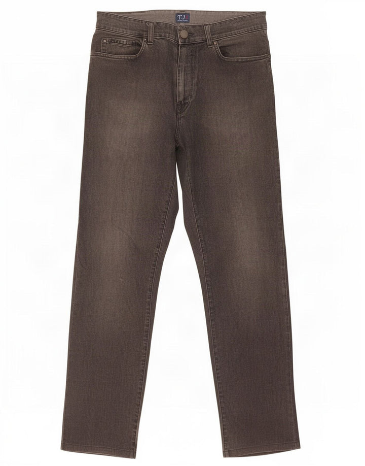 Trussardi Womens Straight Jeans W32 L30 Grey