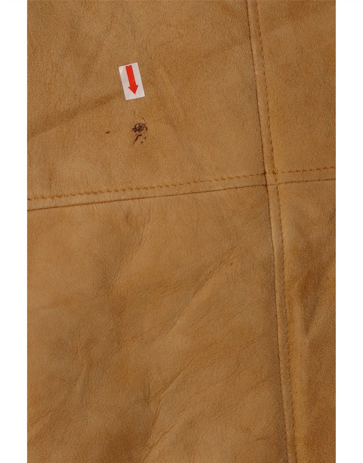 Vintage Womens Sherpa Shearling Coat UK 14 Large Beige