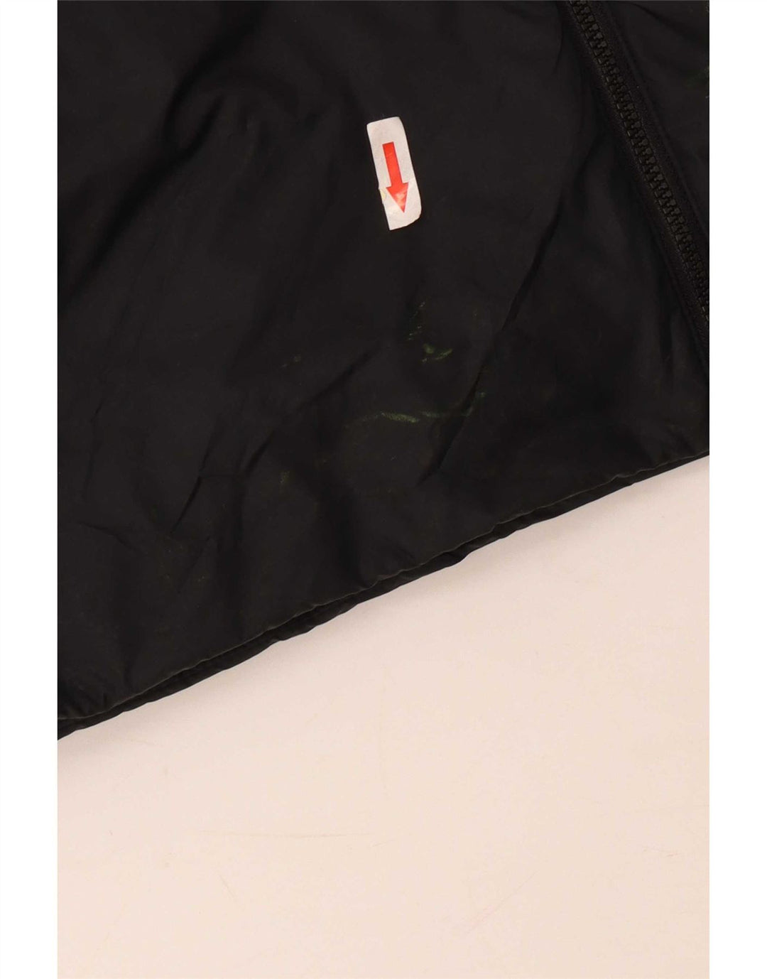Adidas Mens Padded Jacket UK 36 Small Black Polyester