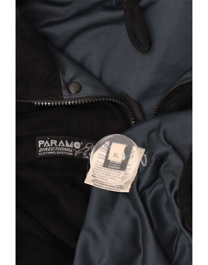 Paramo Mens Windbreaker Jacket UK 42 XL Black Polyester