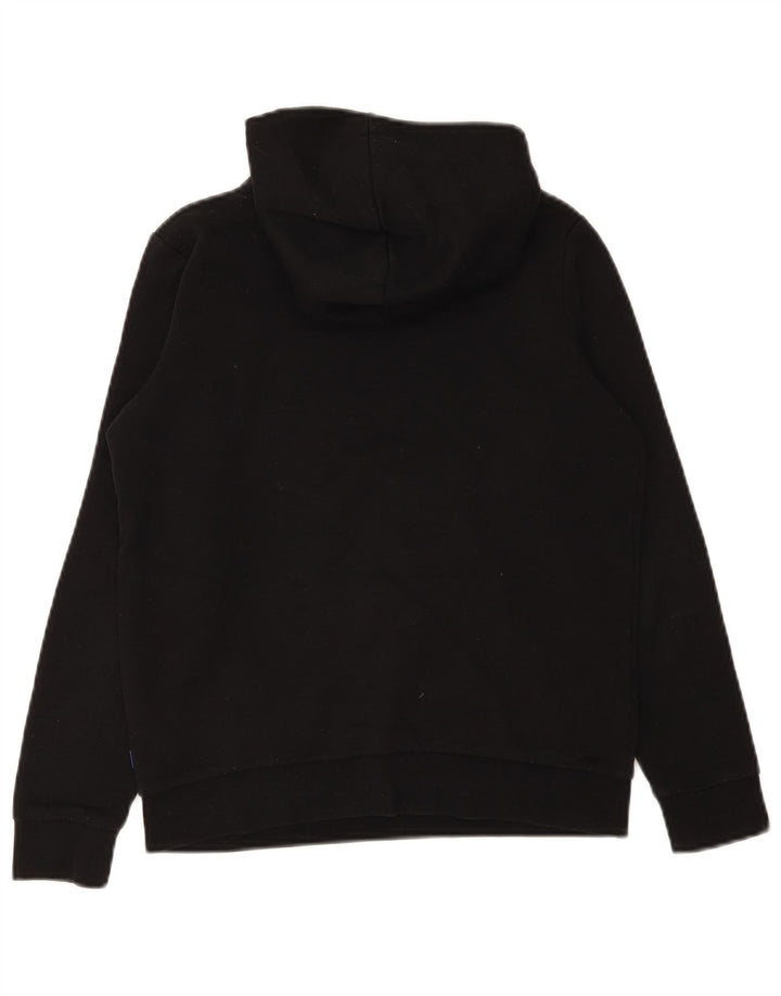 Jack & Jones Boys Graphic Hoodie Jumper 15-16 Years Medium Black Polyester