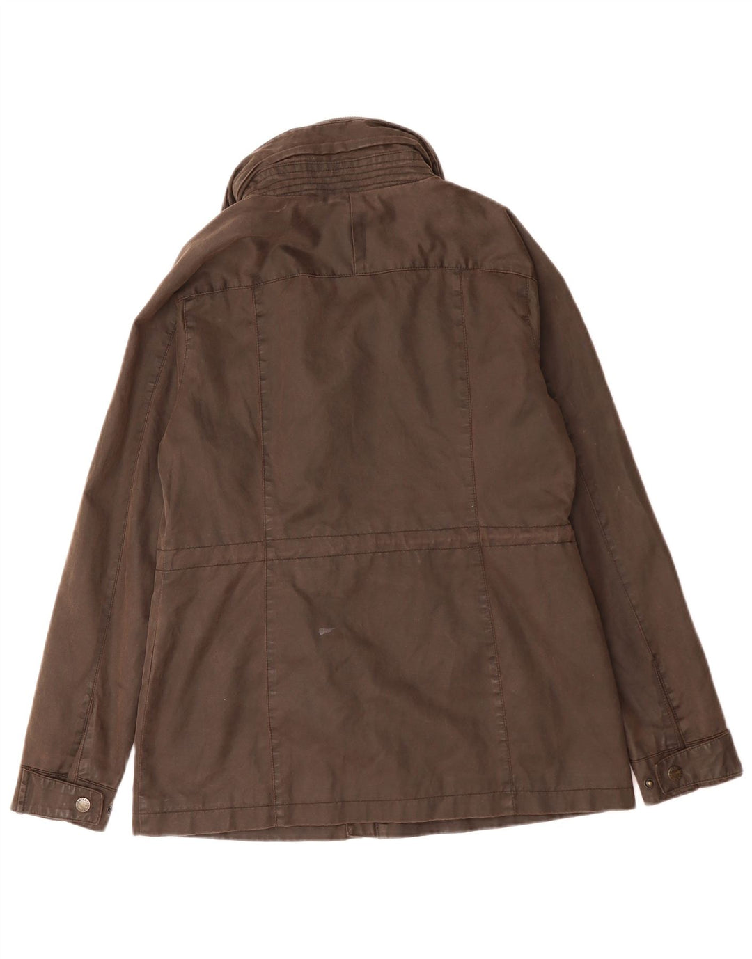 Fat Face Womens Utility Jacket UK 10 Small Brown Cotton