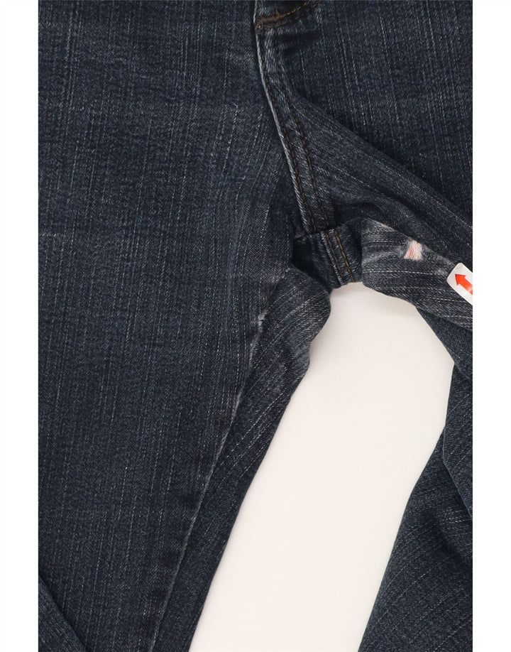 WRANGLER Womens Bootcut Jeans W32 L30 Blue Cotton