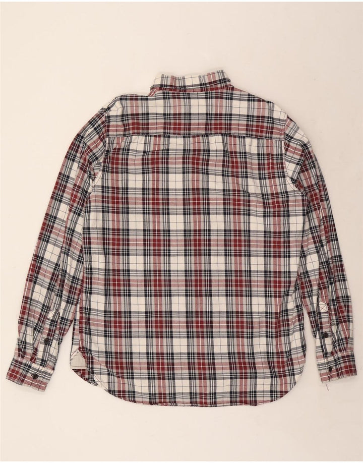 THINK PINK Mens Flannel Shirt 2XL Red Check Cotton