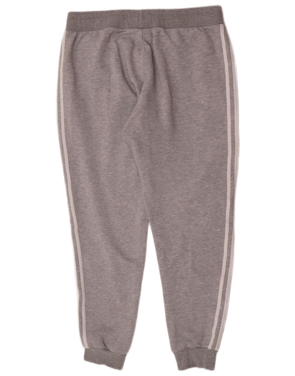 Adidas Mens Tracksuit Trousers Joggers 2XL  Grey Flecked Cotton