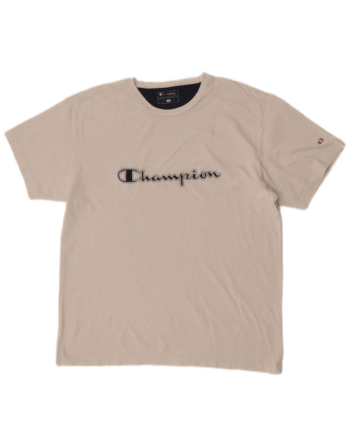 Champion Mens Graphic T-Shirt Top XL White