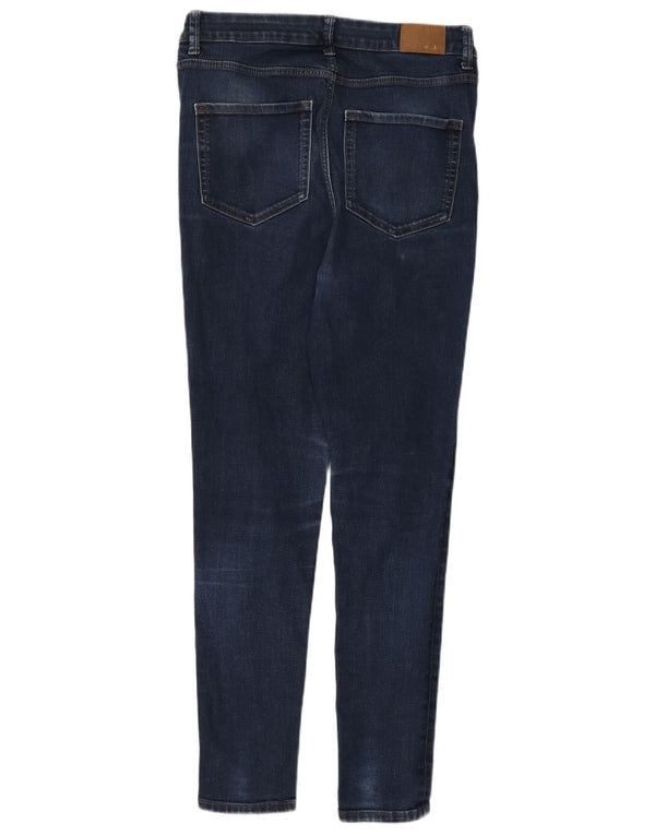 Marks & Spencer Womens Ivy Skinny Jeans UK 12 Medium W32 L28 Blue Cotton