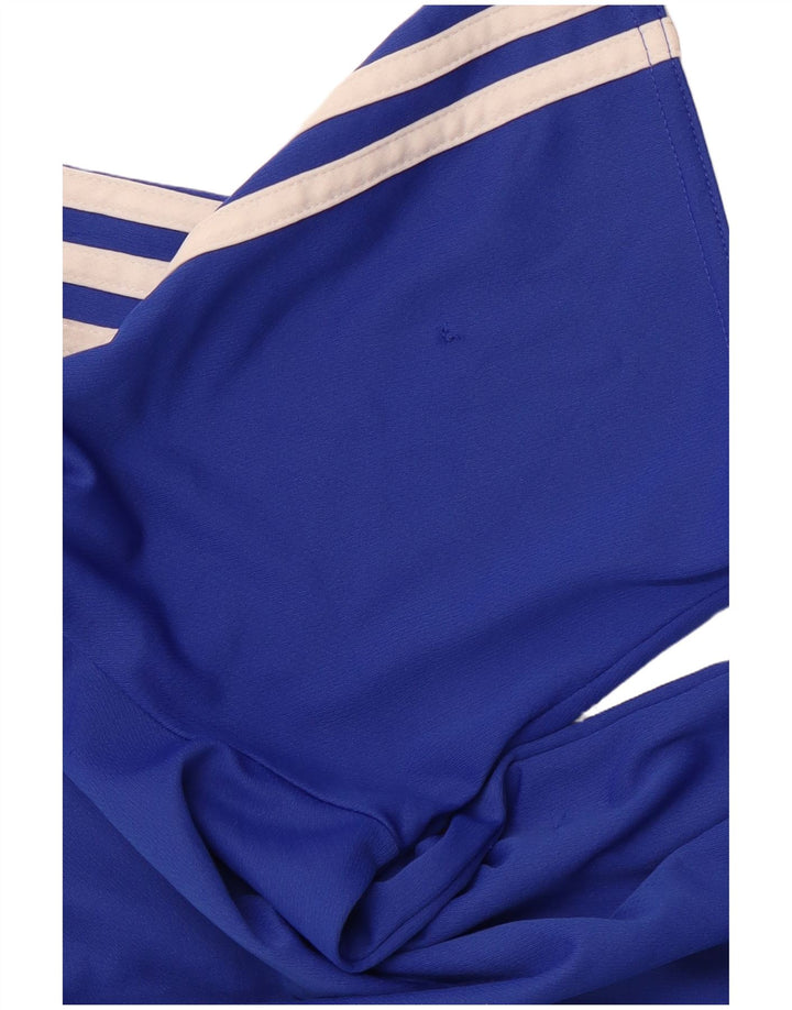 ADIDAS Mens Climalite T-Shirt Top Large Blue Polyester