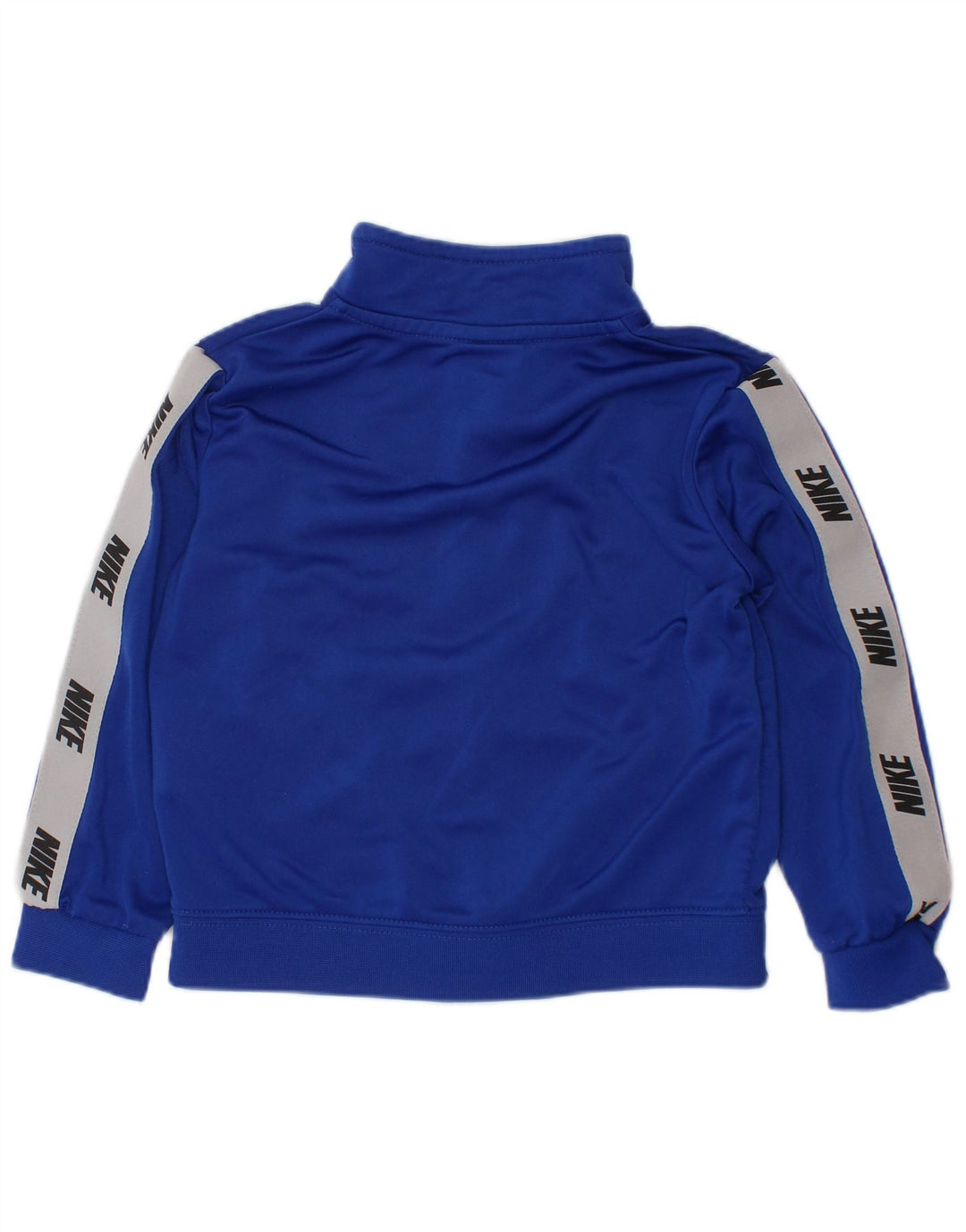 NIKE Baby Boys Graphic Tracksuit Top Jacket 18-24 Months Blue Colourblock