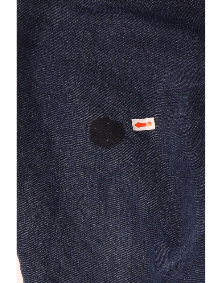 WRANGLER Mens Texas Straight Jeans W34 L32 Blue Cotton