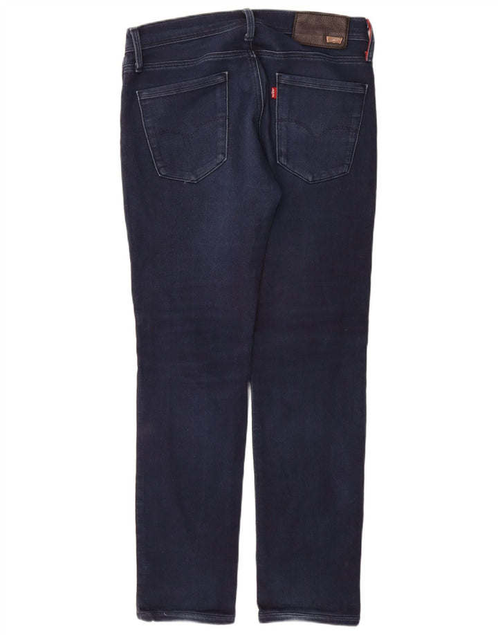 Levi's Mens Slim Jeans W32 L31 Navy Blue Cotton