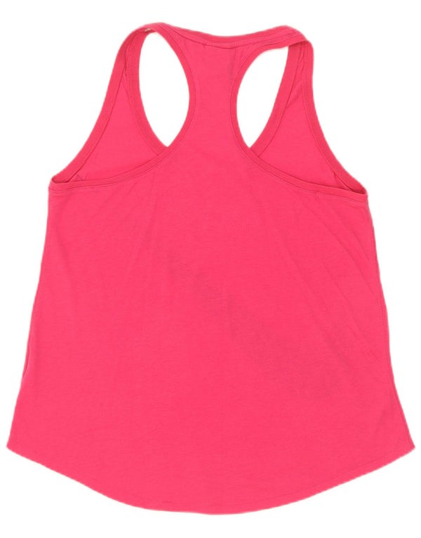 Nike Womens Graphic Vest Top UK 12 Medium Pink