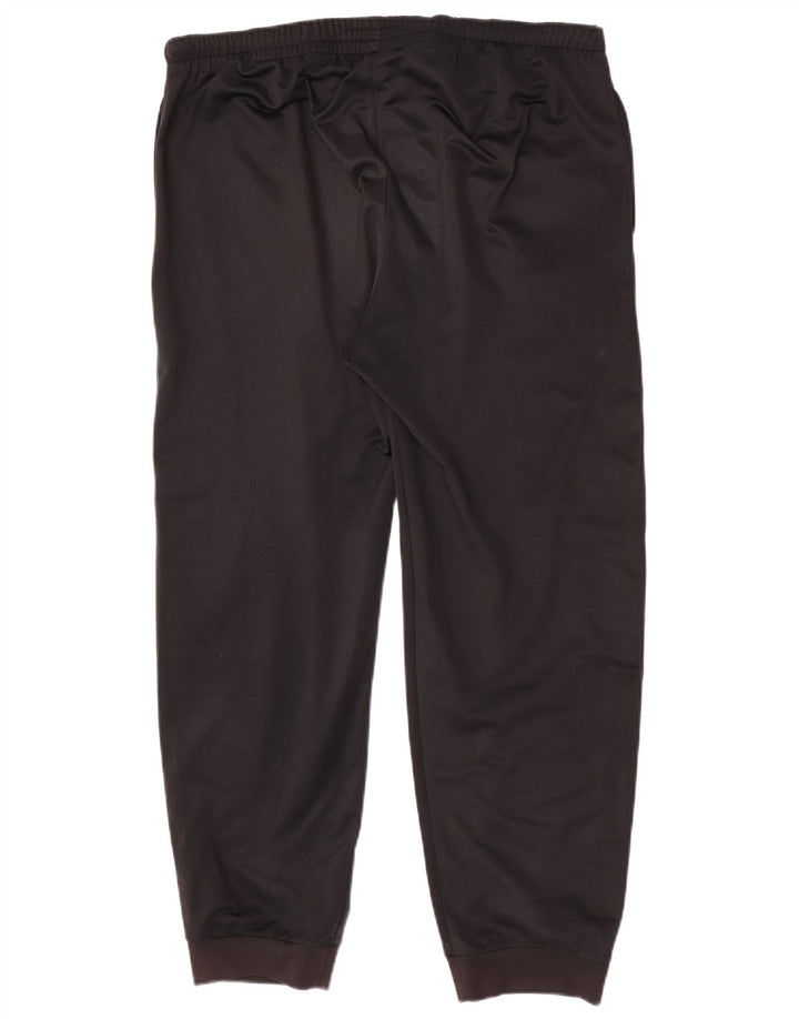 Kappa Mens Tracksuit Trousers Joggers XL  Black Polyester