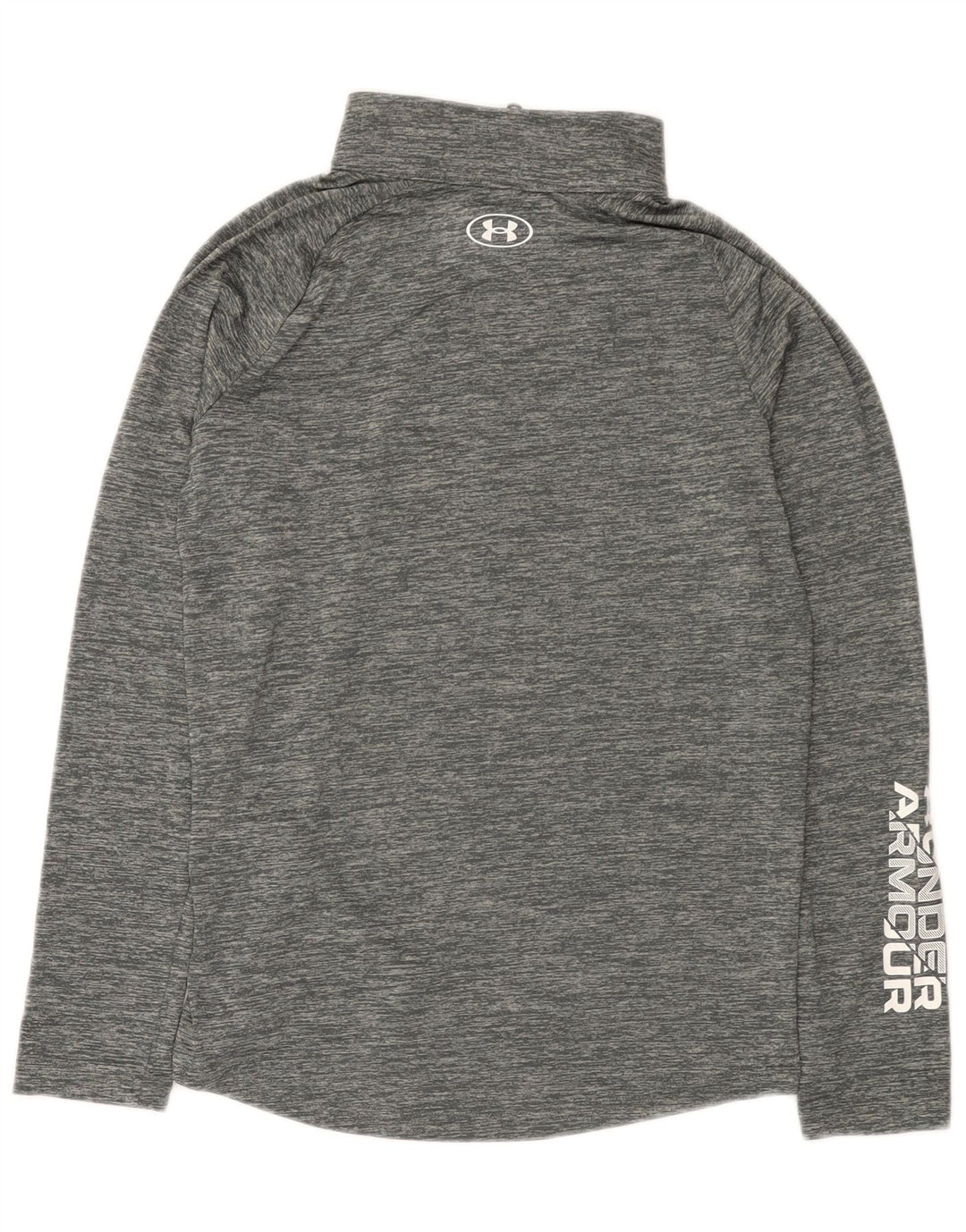 Under Armour Girls Graphic Pullover Tracksuit Top 11-12 Years Large Grey