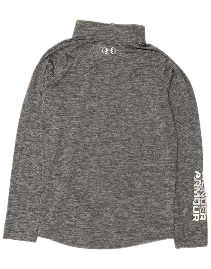 Under Armour Girls Graphic Pullover Tracksuit Top 11-12 Years Large Grey