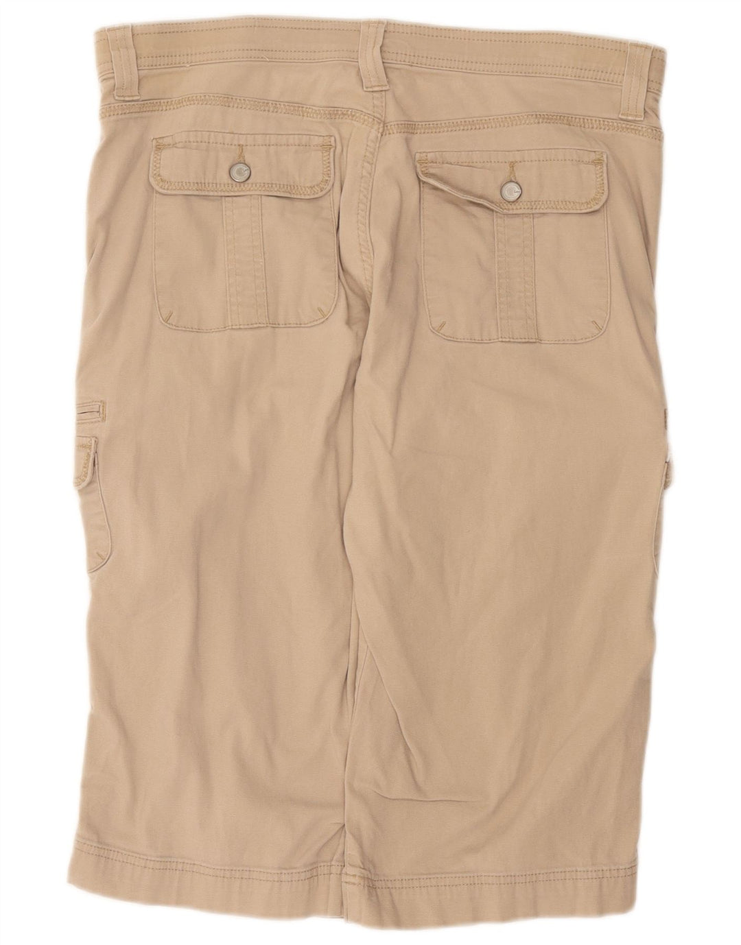 LEE Mens Cargo Bermuda Shorts W36 Large Beige Cotton