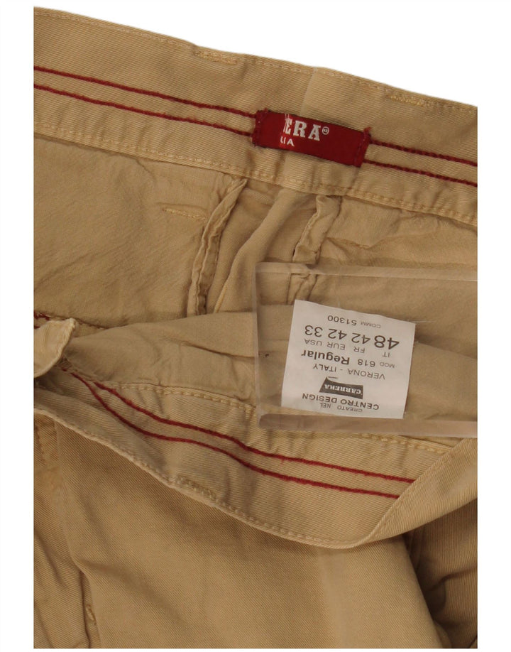 Carrera Mens 618 Cargo Shorts IT 48 Medium W33  Beige